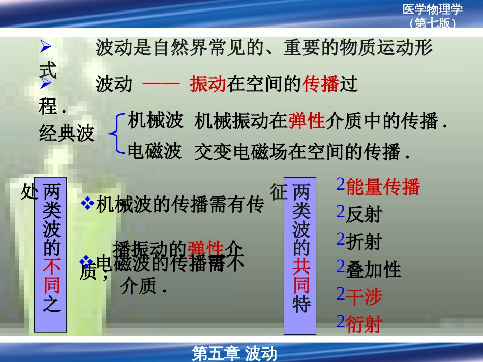 第五章-波动-温州医学院-医用物理学课件_第2页