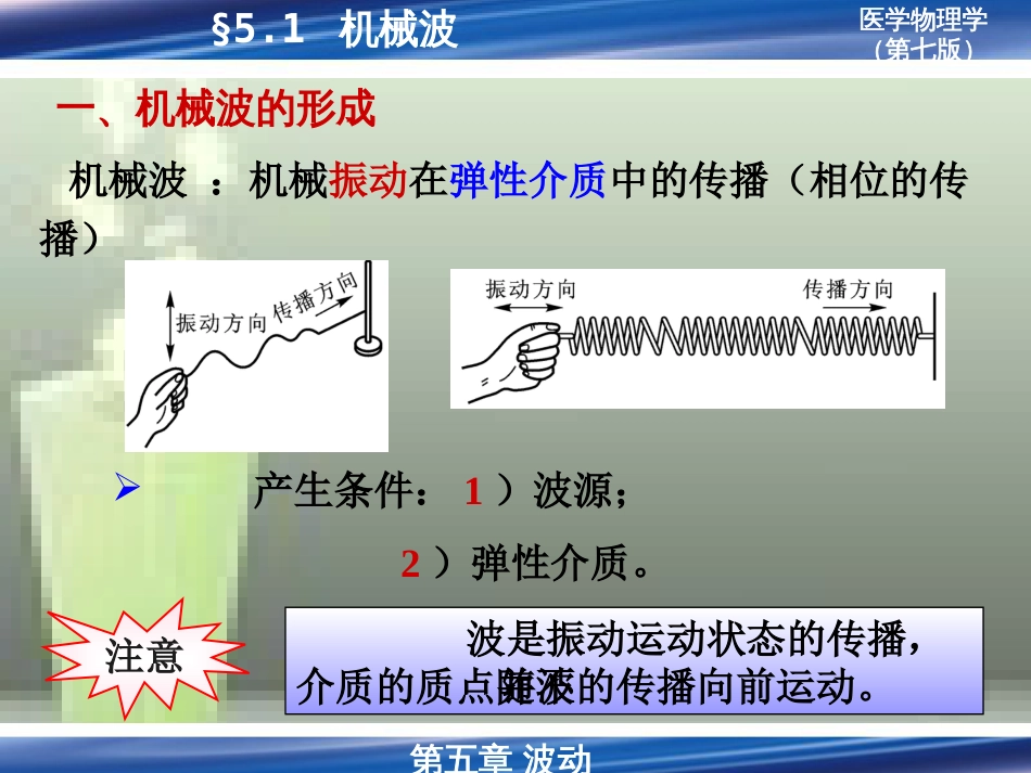 第五章-波动-温州医学院-医用物理学课件_第3页