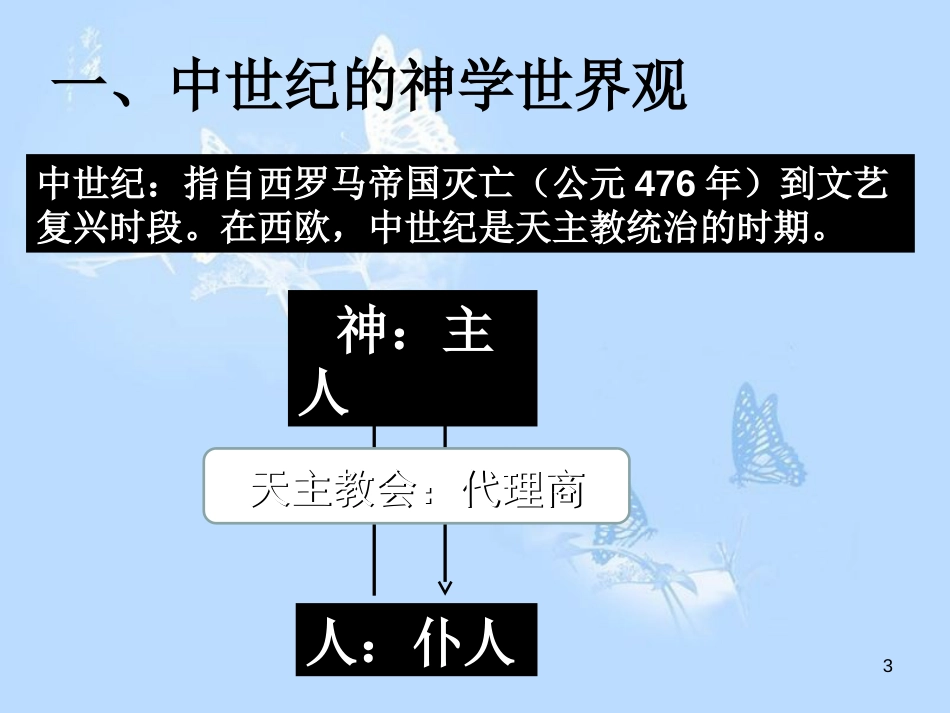 福州市市级公开课文艺复兴(神权下的自我)[共36页]_第3页