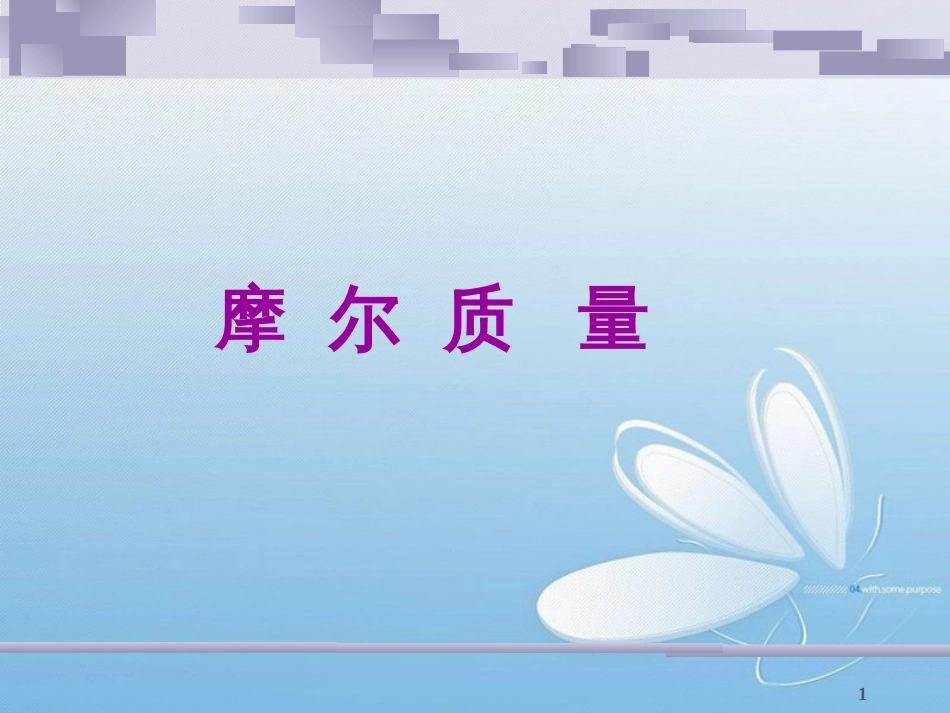 高中化学必修1摩尔质量[共13页]_第1页