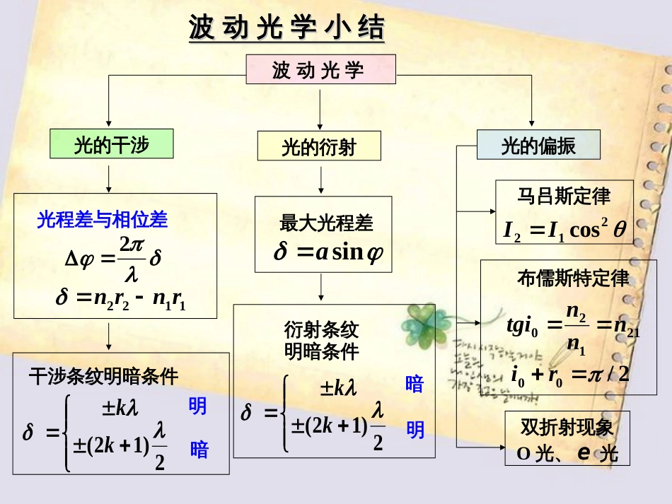 大学物理(波动光学知识点总结)[共28页]_第2页