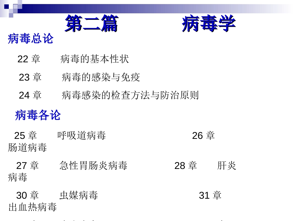 第22章  病毒的生物学特性_第1页