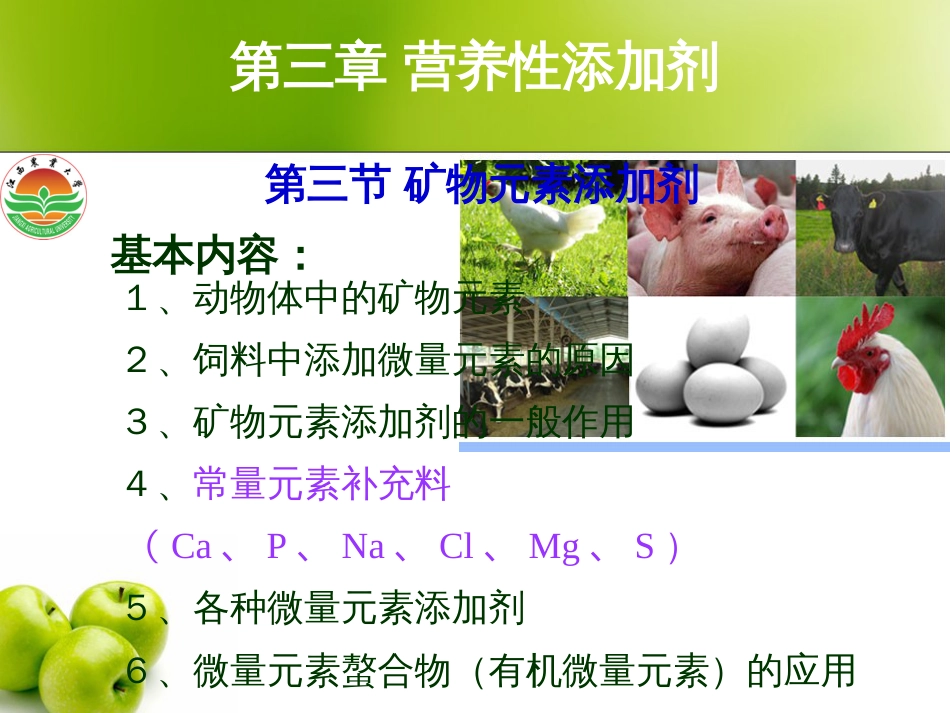 第三章营养性添加剂矿物元素添加剂(共55页)_第2页