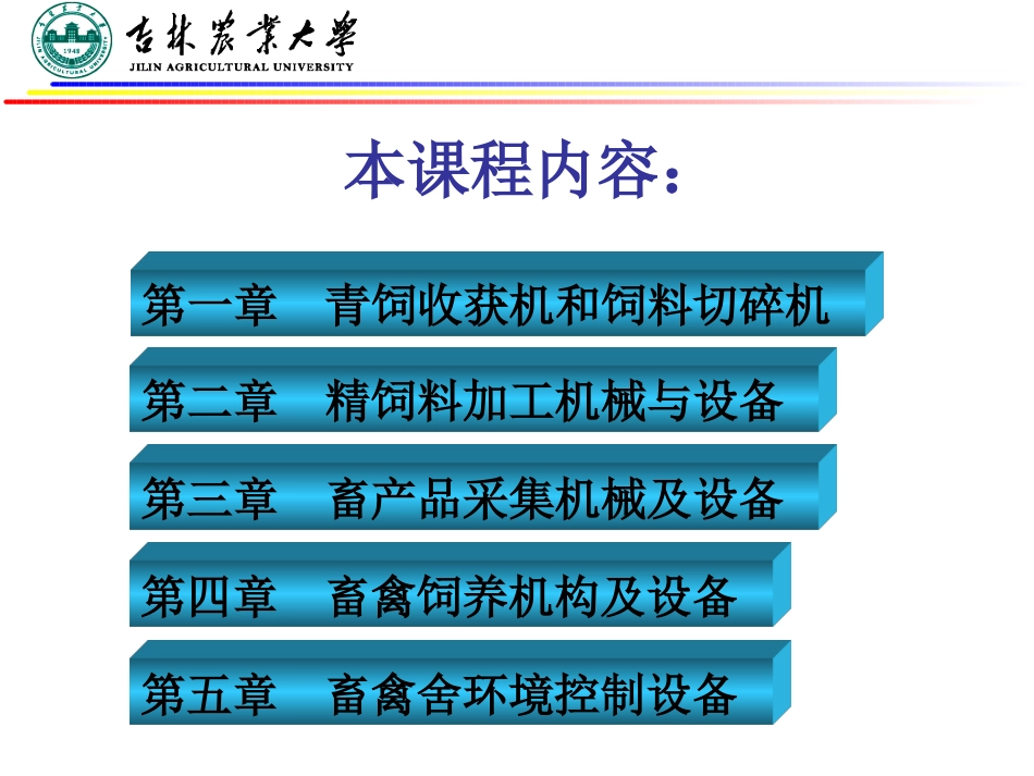 第一章青饲收获机和饲料切碎机课件_第3页