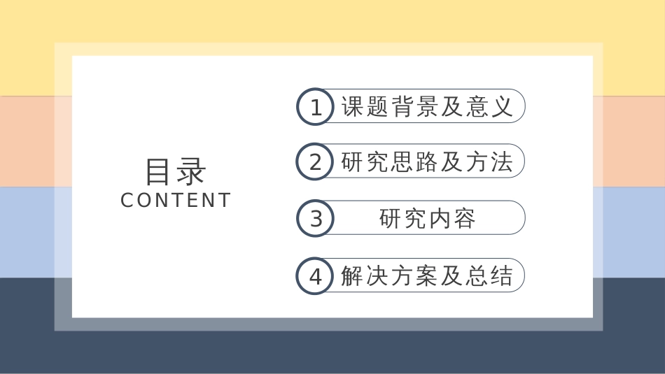 毕业论文开题报告PPT模板_第2页