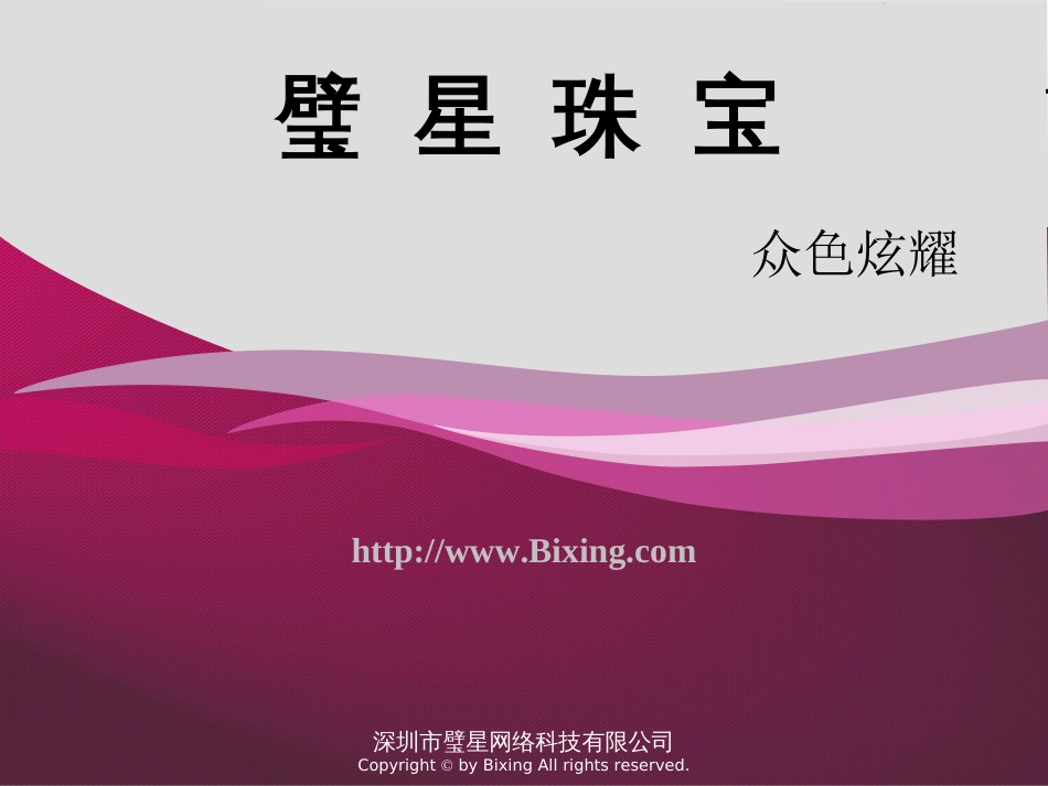 璧星珠宝企业介绍_第1页