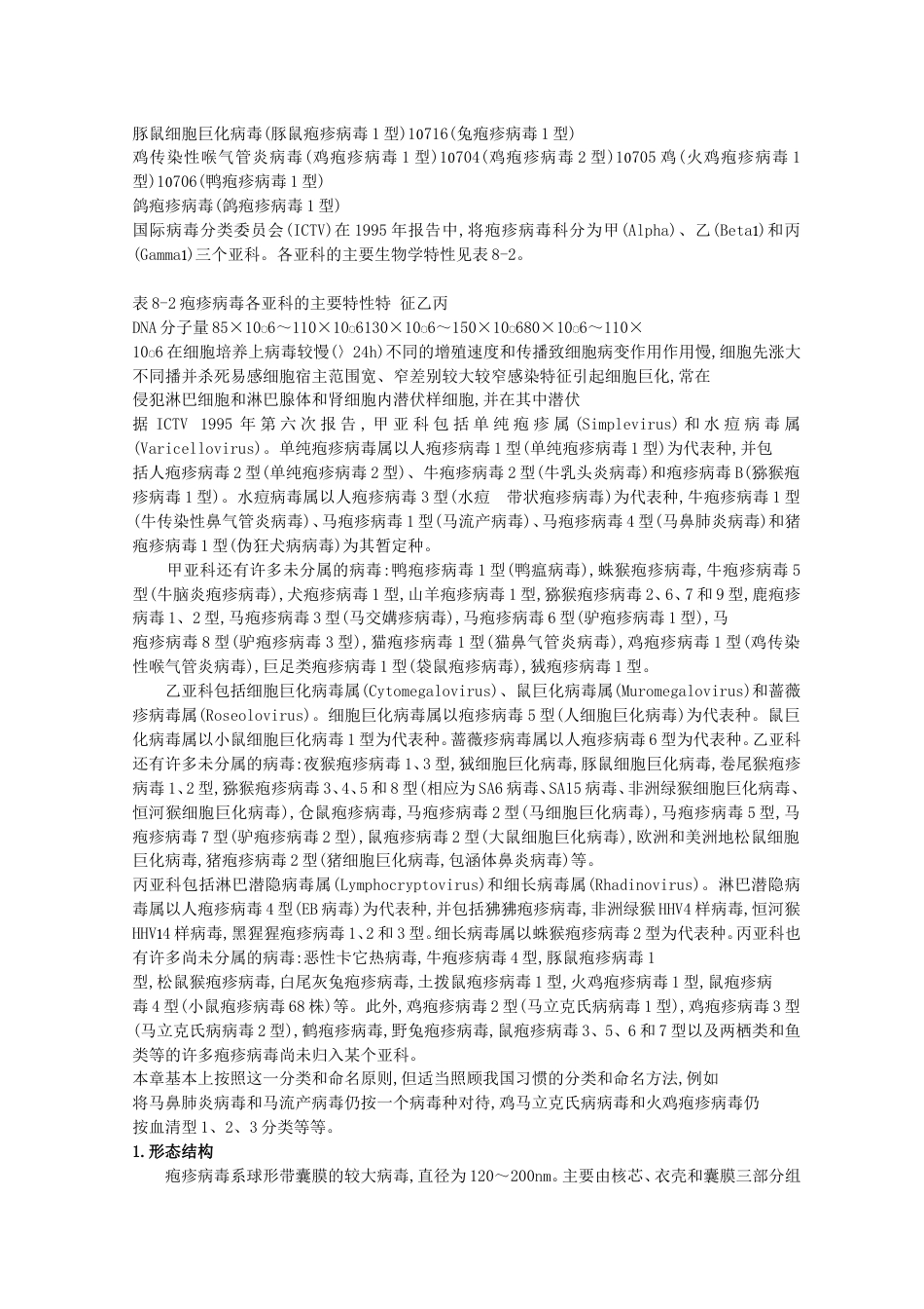 第08章  疱疹病毒科Herpesviridae_第2页