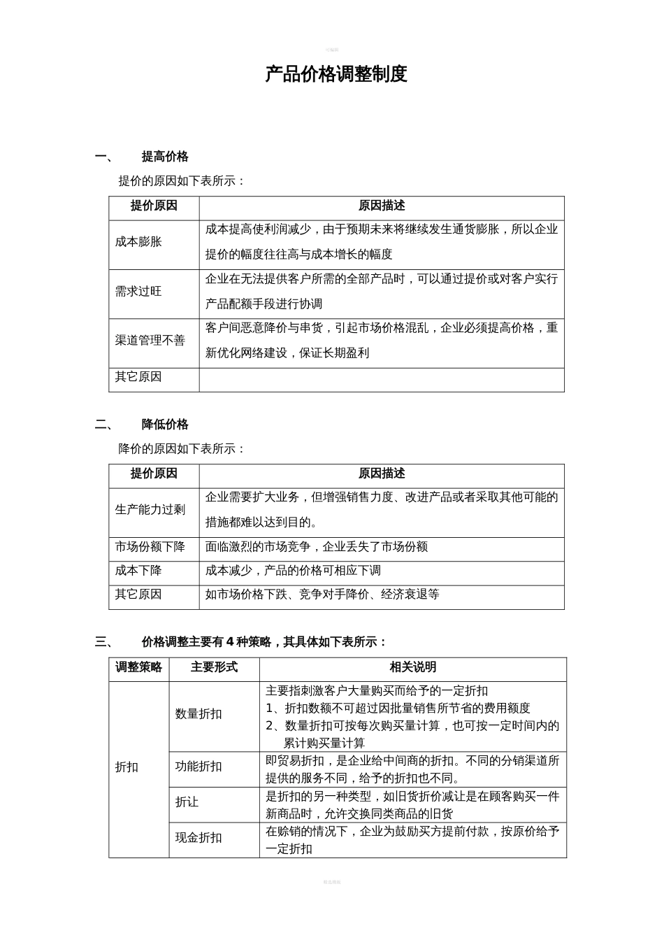 产品价格管理制度_第2页