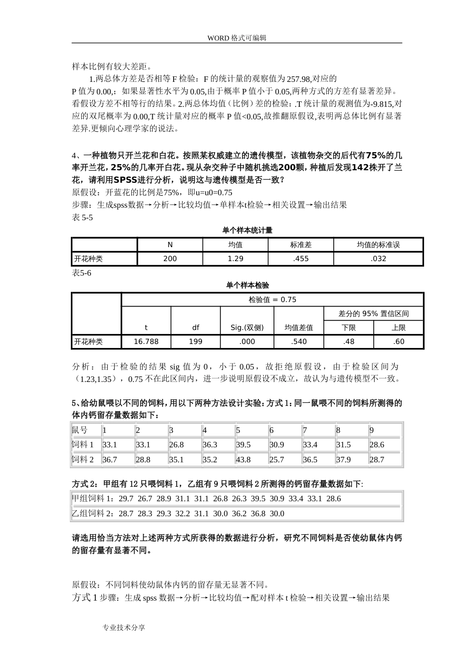 《统计分析和SPSS的应用第五版》课后练习答案解析第5章_第3页