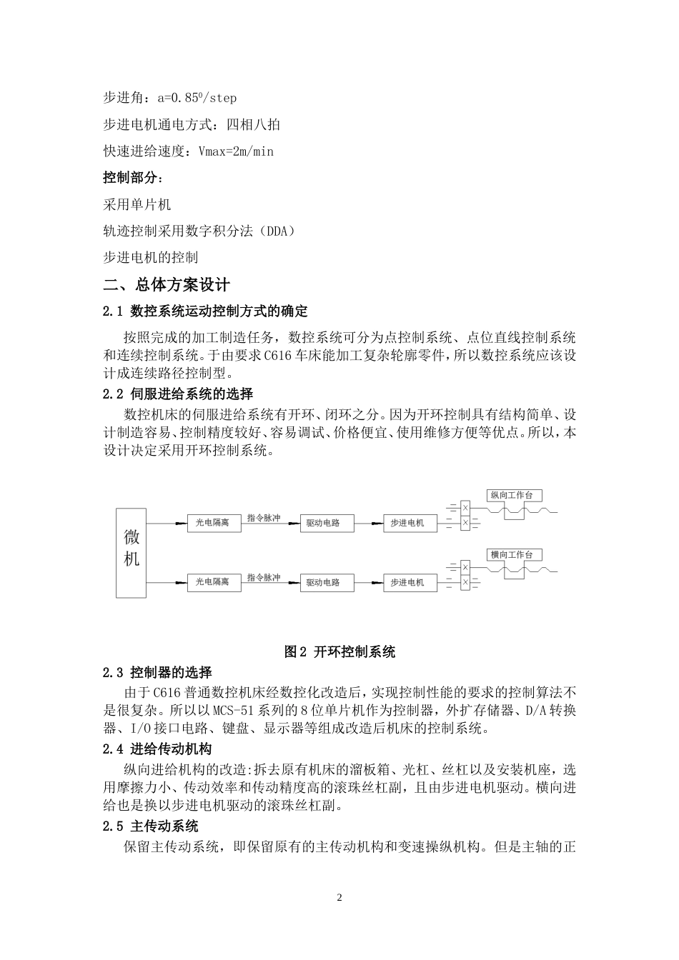 C616型普通车床改造为经济型数控车床_第2页