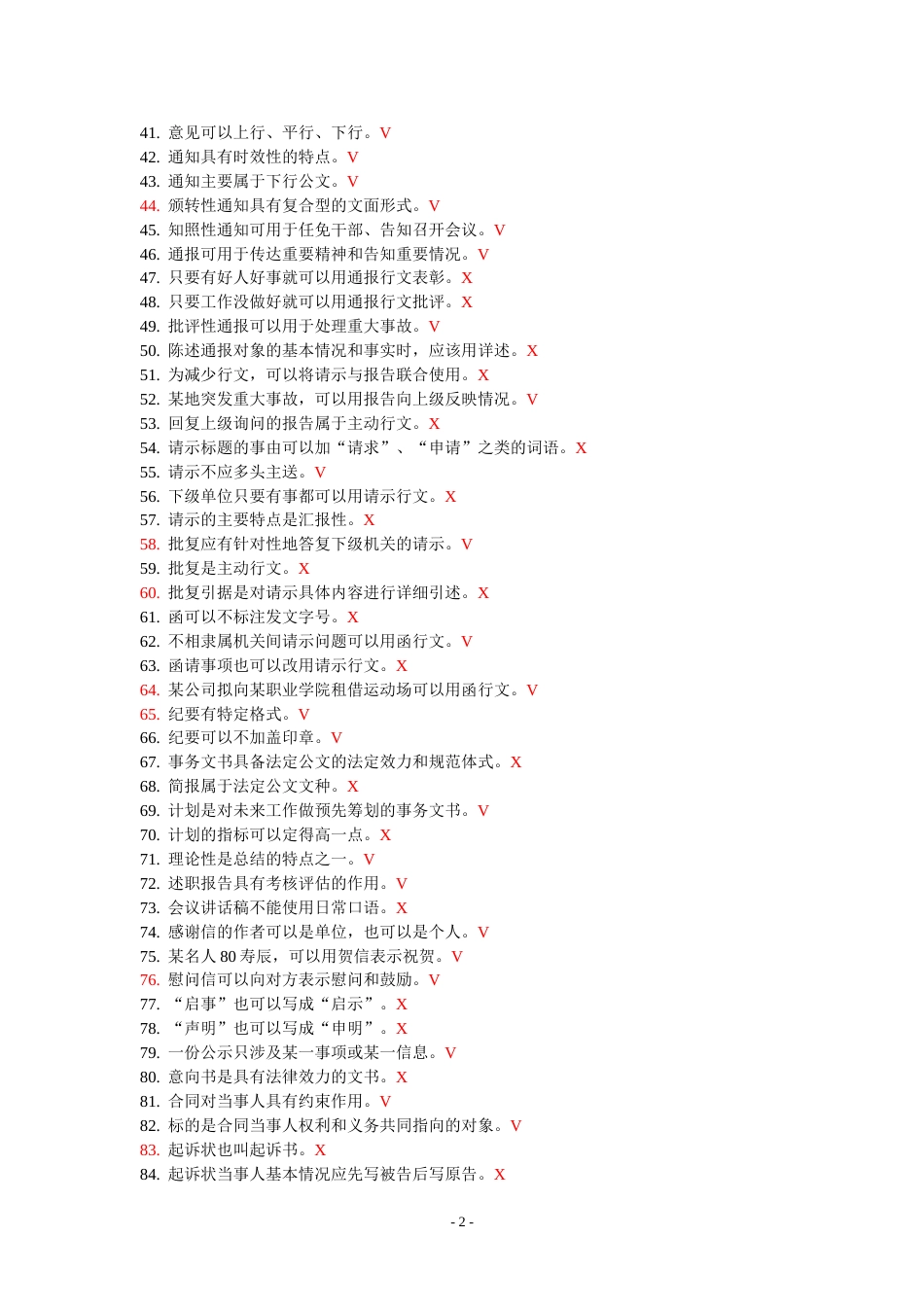 应用写作复习题_第2页