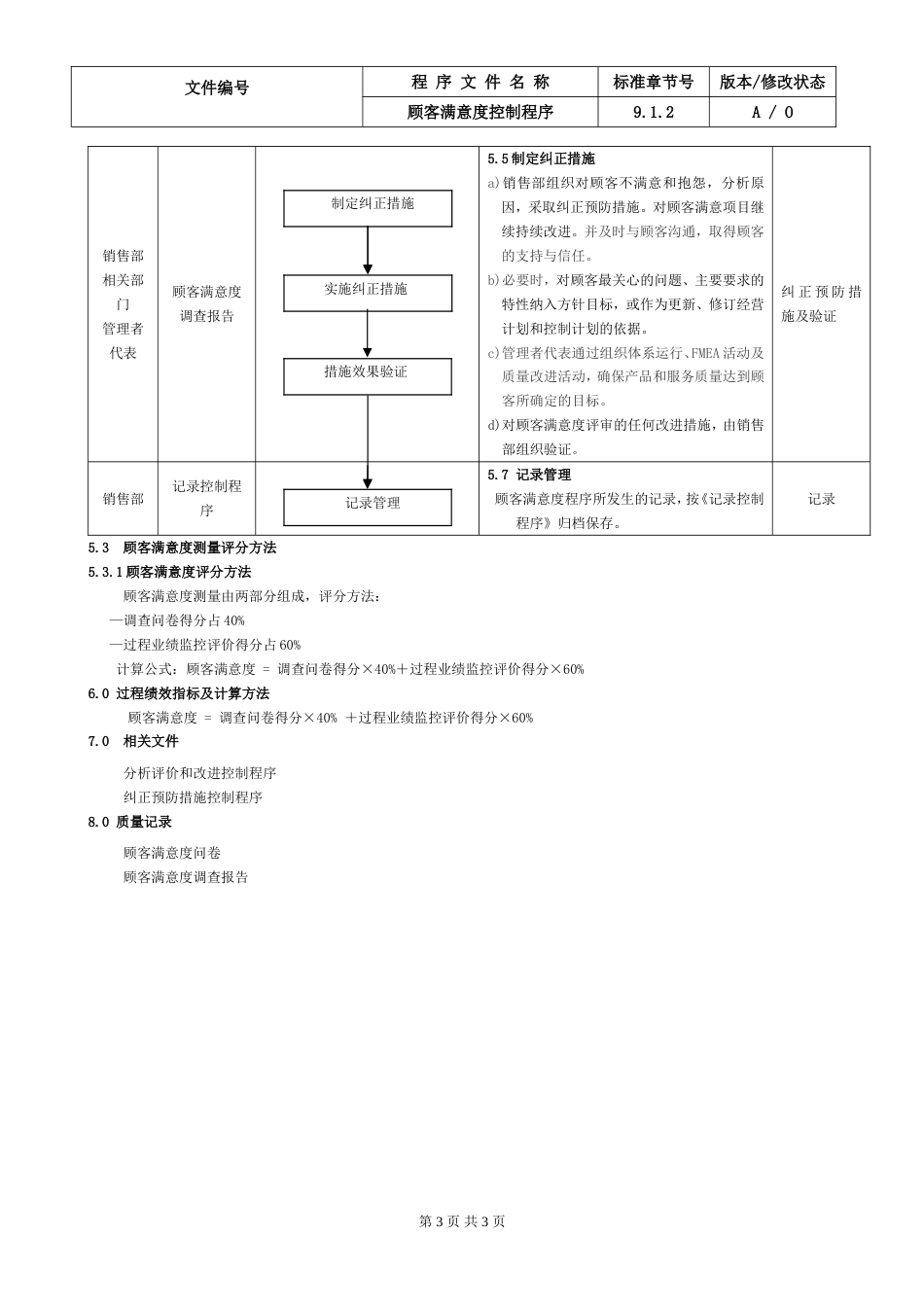 20.IATF16949顾客满意度控制程序_第3页