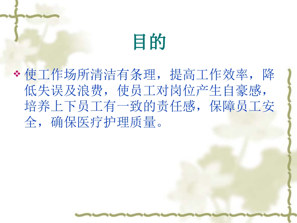 5S在护理工作中的应用_第3页