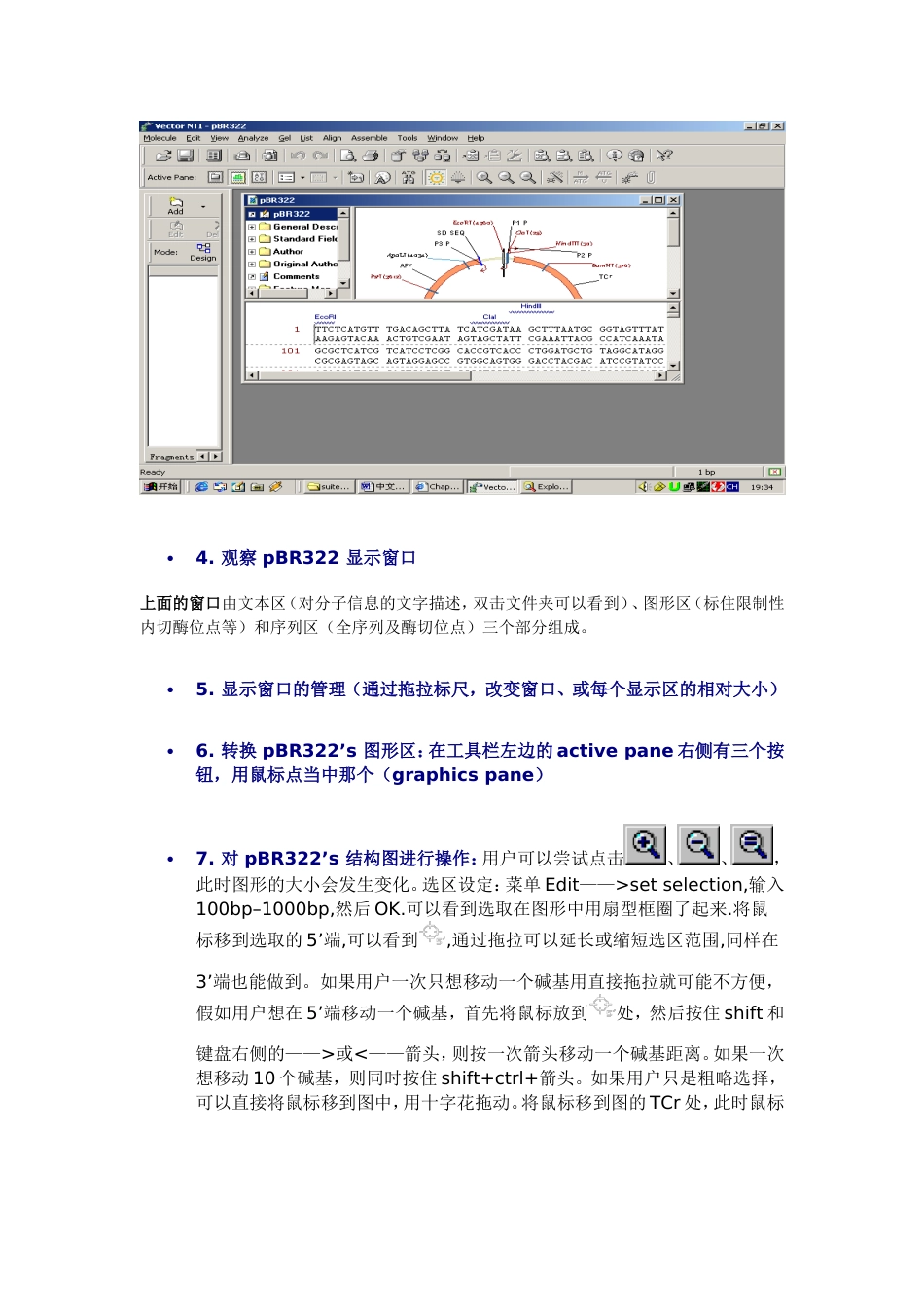 vectorNTI中文使用说明书_第3页