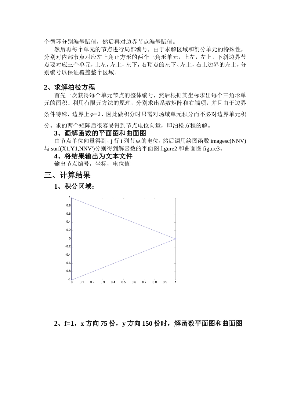 matlaB程序的有限元法解泊松方程_第2页