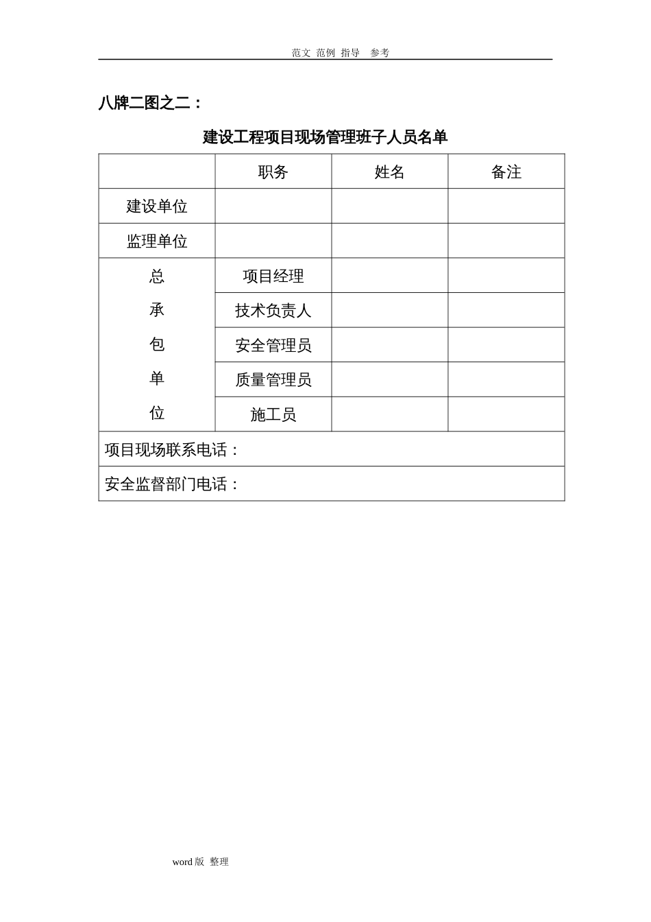 建筑施工现场“八牌二图”_第3页