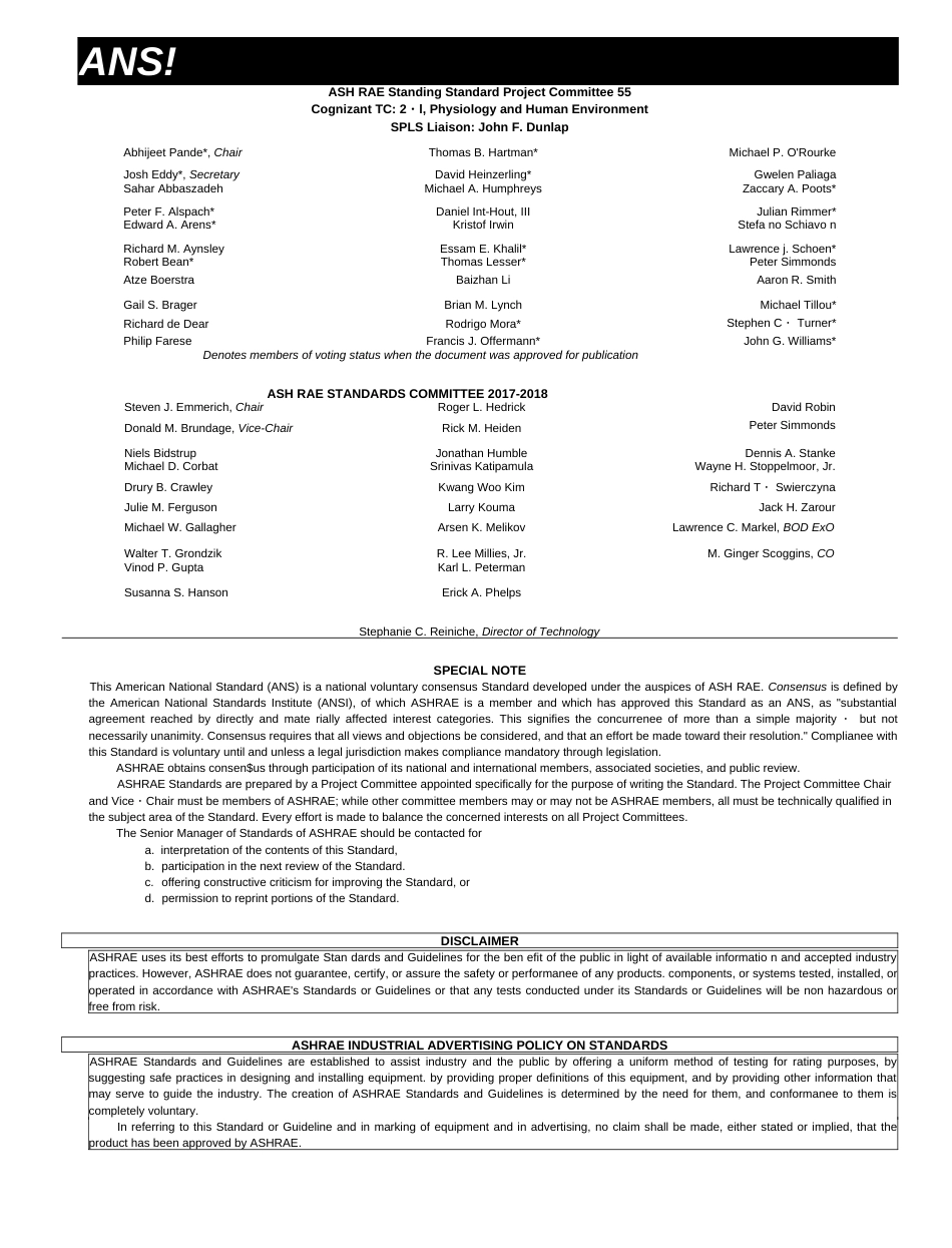 ANSI ASHRAE 552017  _第2页