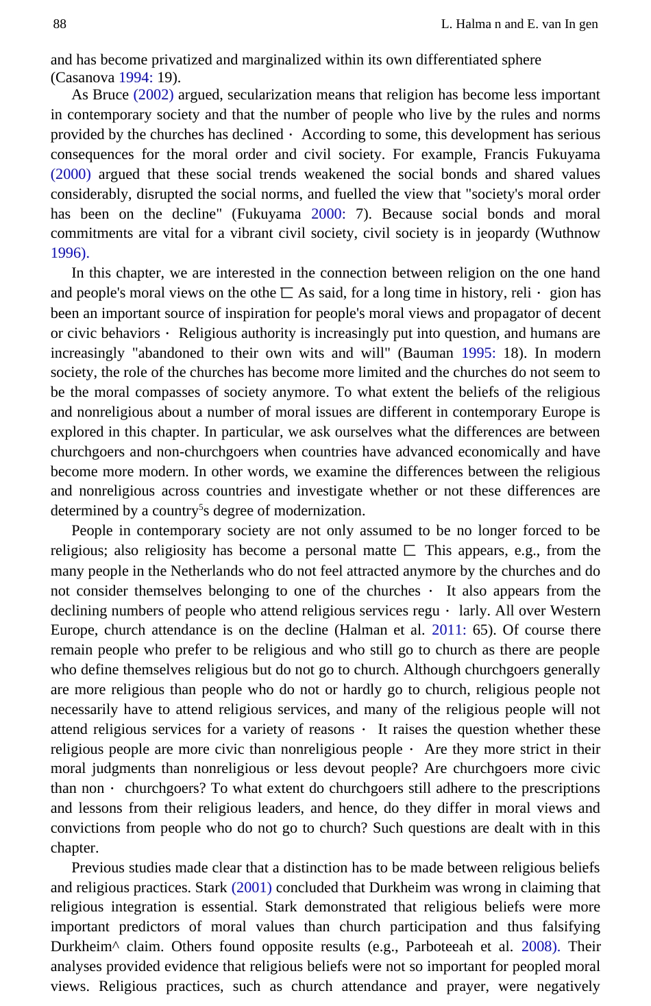 Secularization and the Sources of Morality： Religion and Morality in Contemporary Europe  _第2页