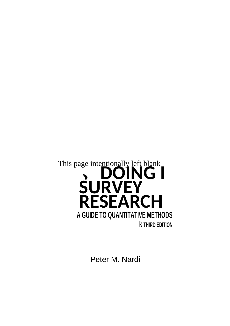 Doing Survey Research  A Guide To Quantitative Methods, Third Edition_第3页