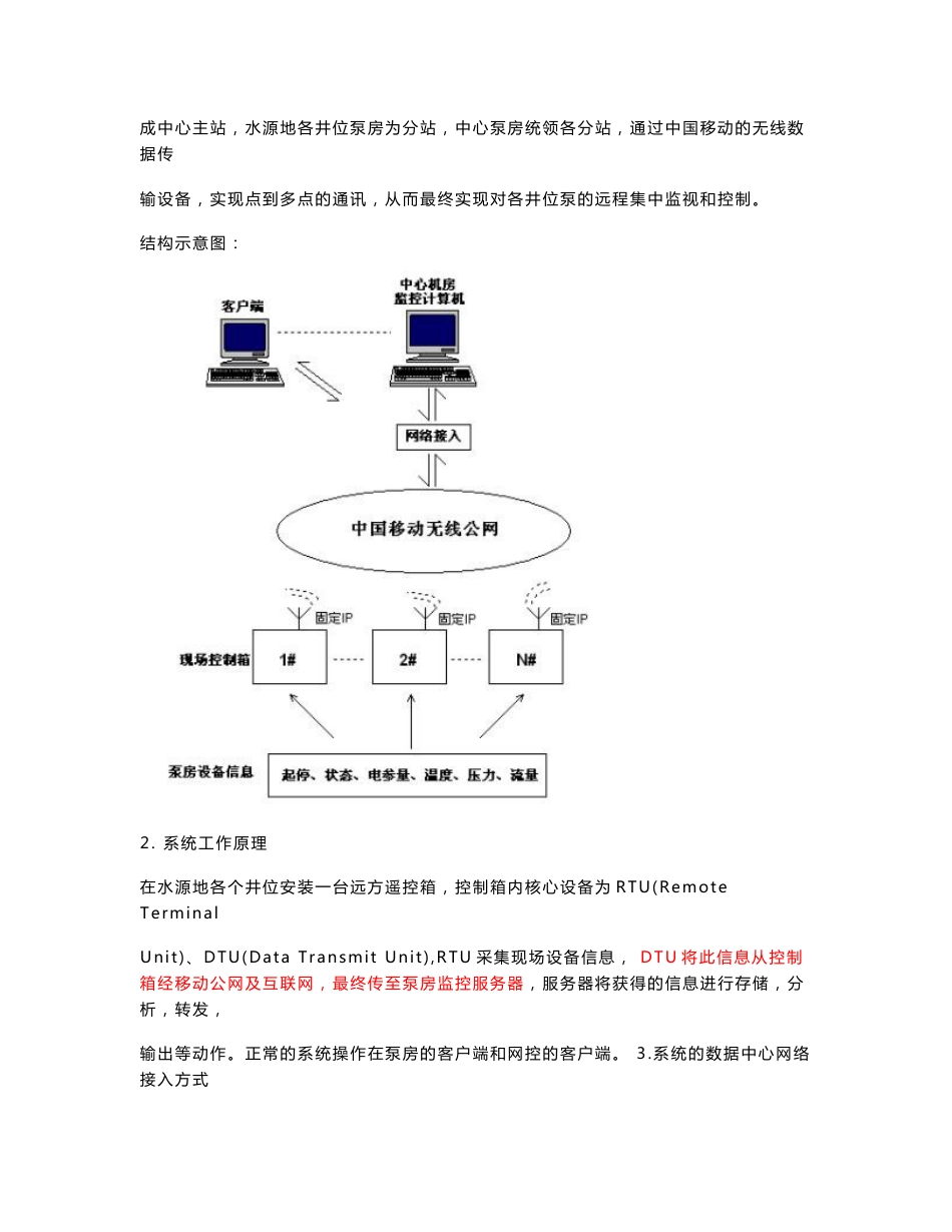 水源地井群无线集中监控改造方案_第3页