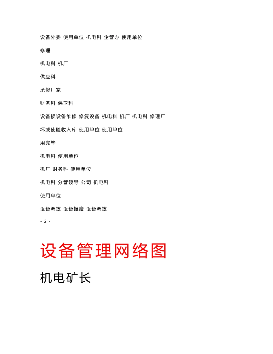 煤矿机电运输管理制度_第2页
