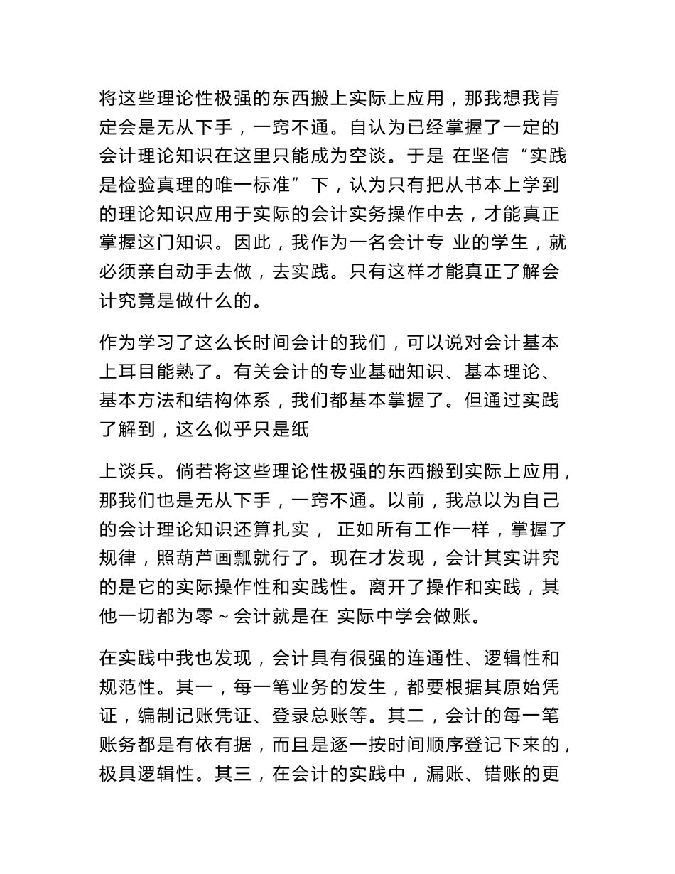 审计实训总结报告_第3页