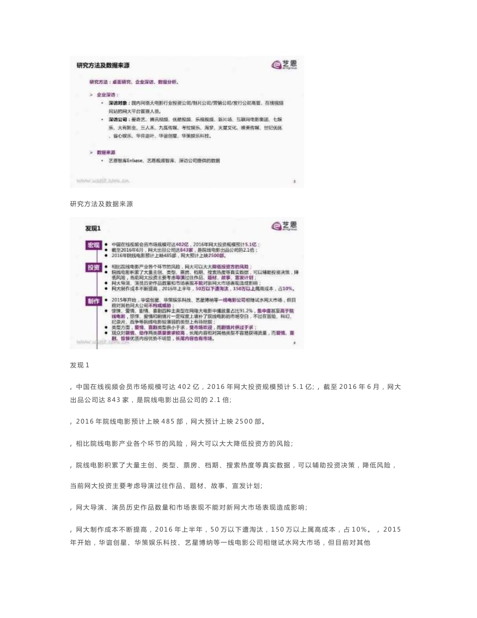 2016中国网络大电影行业分析报告_第2页