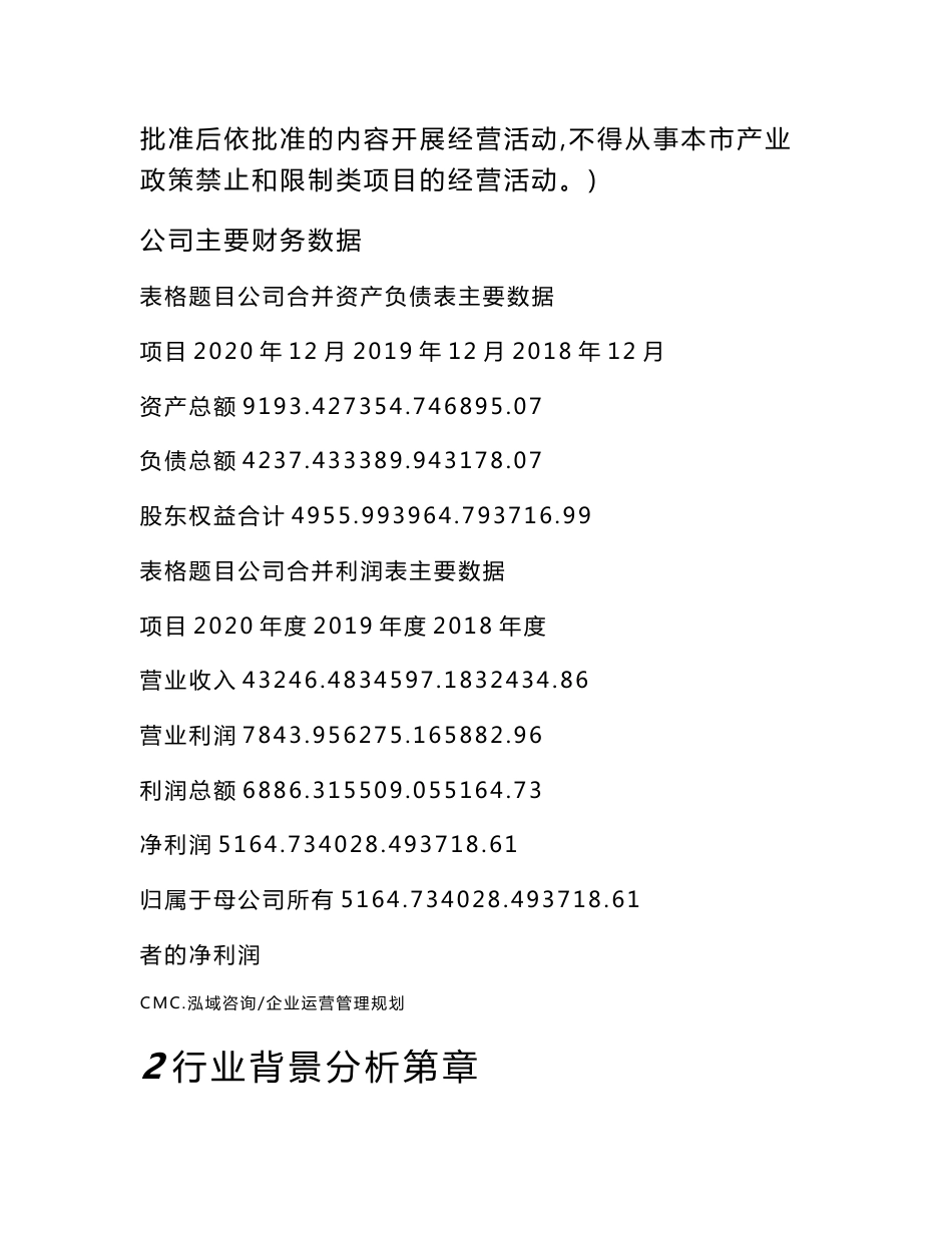 白酒公司企业运营管理规划（参考）_第2页