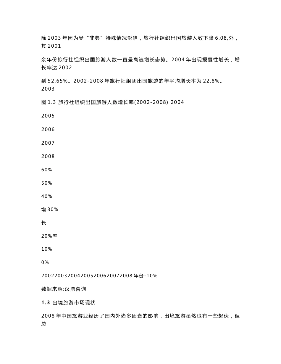 中国长线出境旅游市场分析报告_第2页