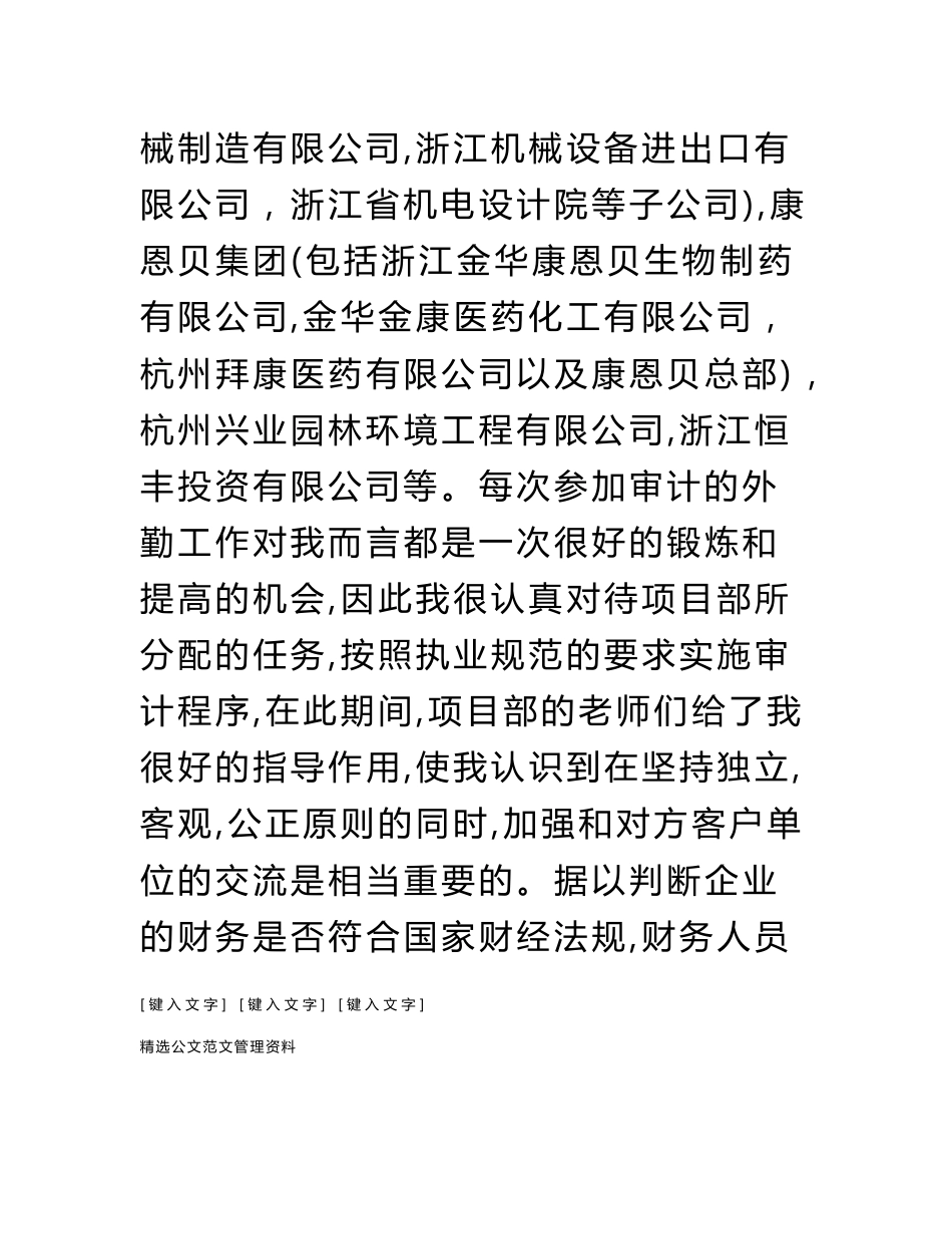 审计助理实习报告_第3页
