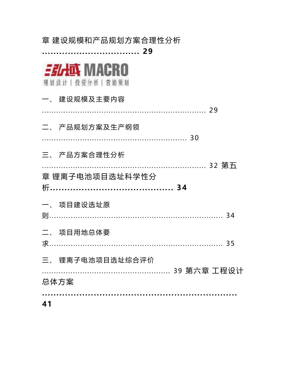 锂离子电池投资项目可行性研究报告_第3页