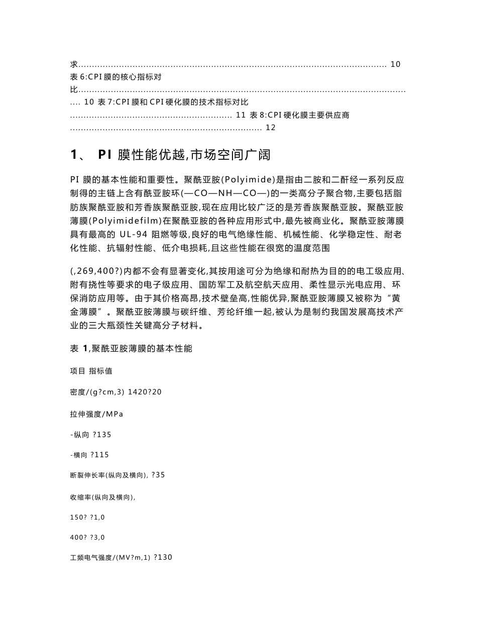 聚酰亚胺薄膜行业深度报告：技术创新打开市场空间，国产化替代有望迎来拐点_第2页