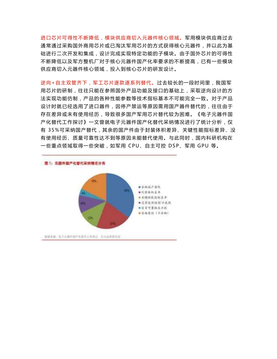 行业研究报告- 国防军工芯片行业深度报告_第3页