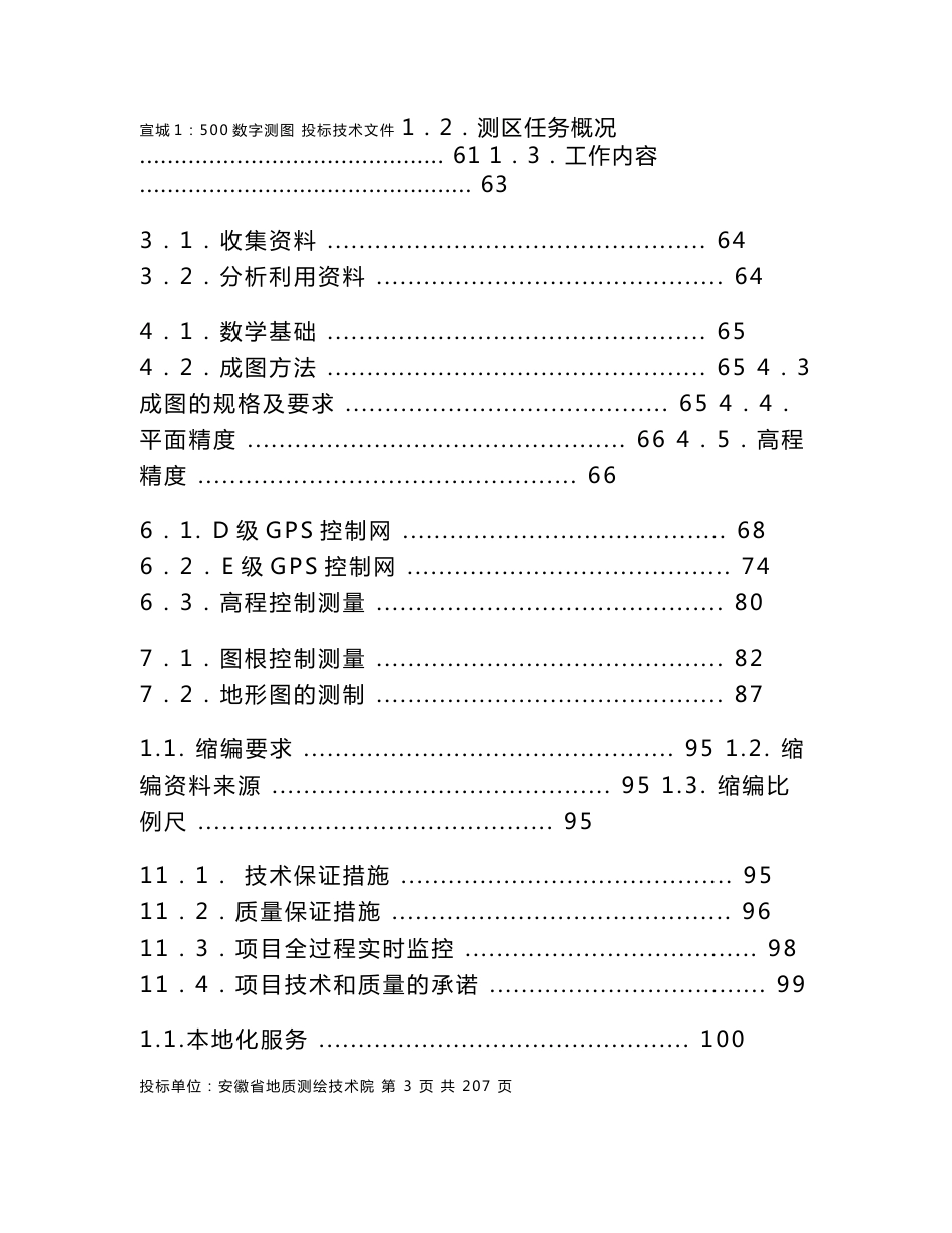 测绘项目投标技术文件范例_第3页