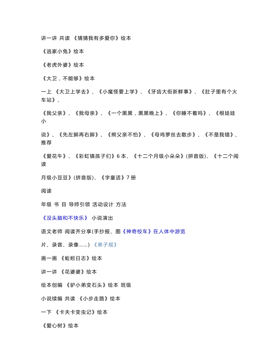 小学语文阅读课程开发与实施专业方案_第3页