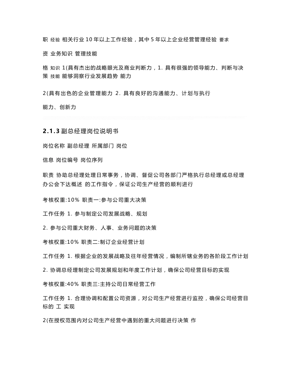 岗位说明表标准格式_第3页