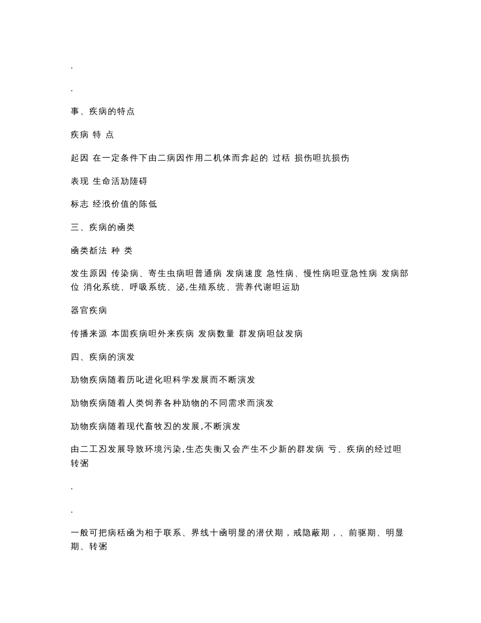 兽医学期末复习资料(动科专业)_第2页