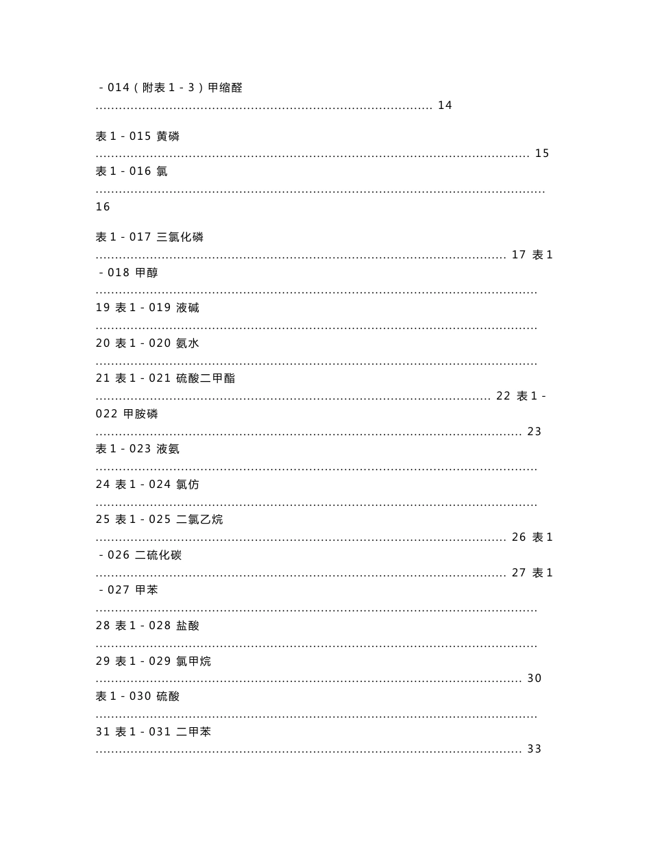 化学品安全技术说明书(新)-常用化学品及试剂的分子式、物性、危害及防护_第2页