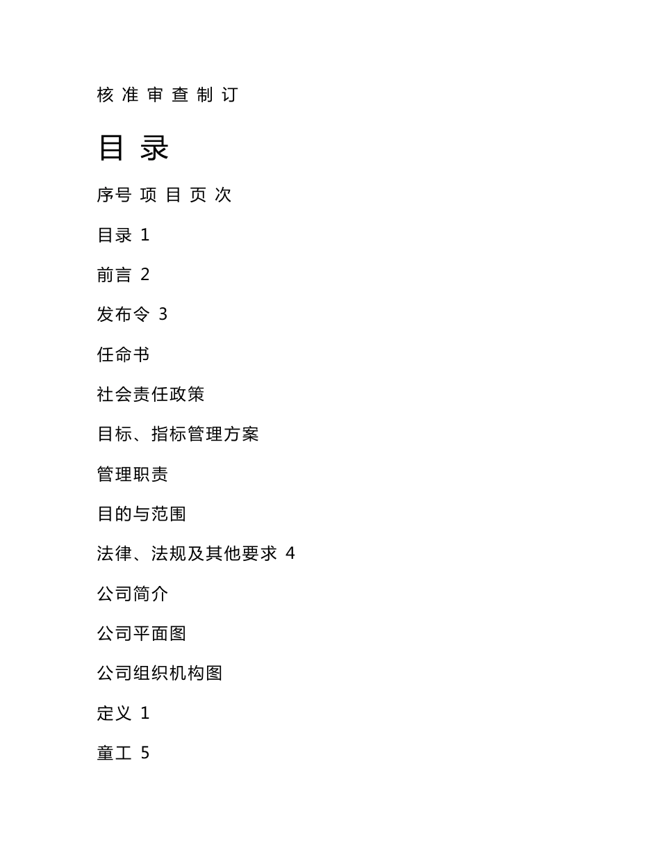 全套SA8000社会责任管理体系手册含程序文件记录表格_第2页