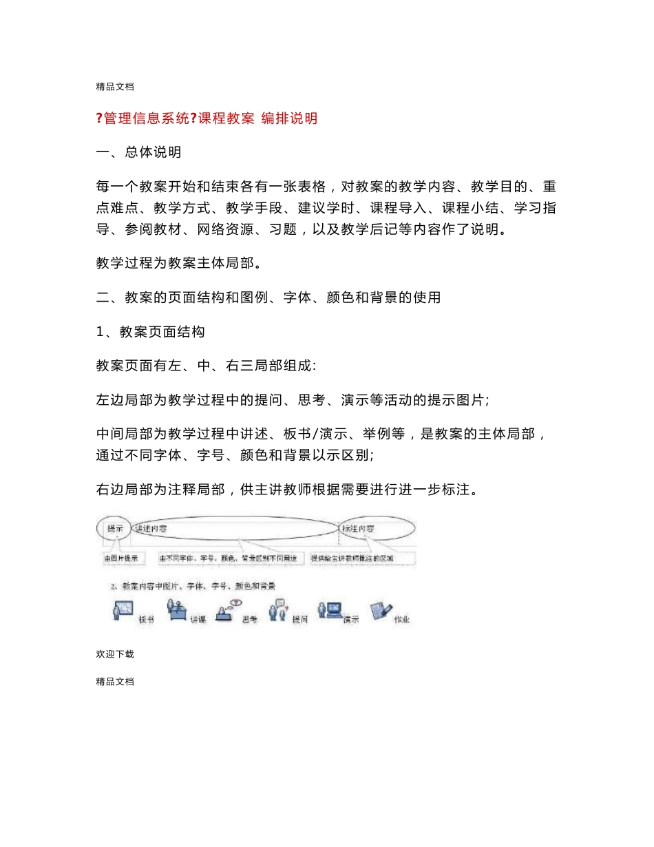 管理信息系统教案_第1页
