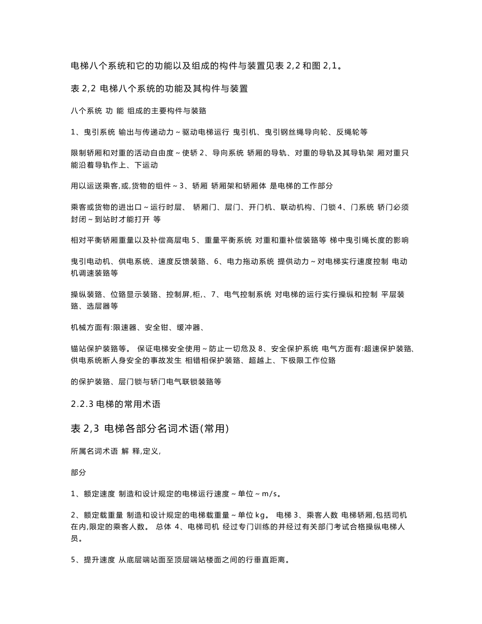 电梯安全管理专业知识资料_第3页