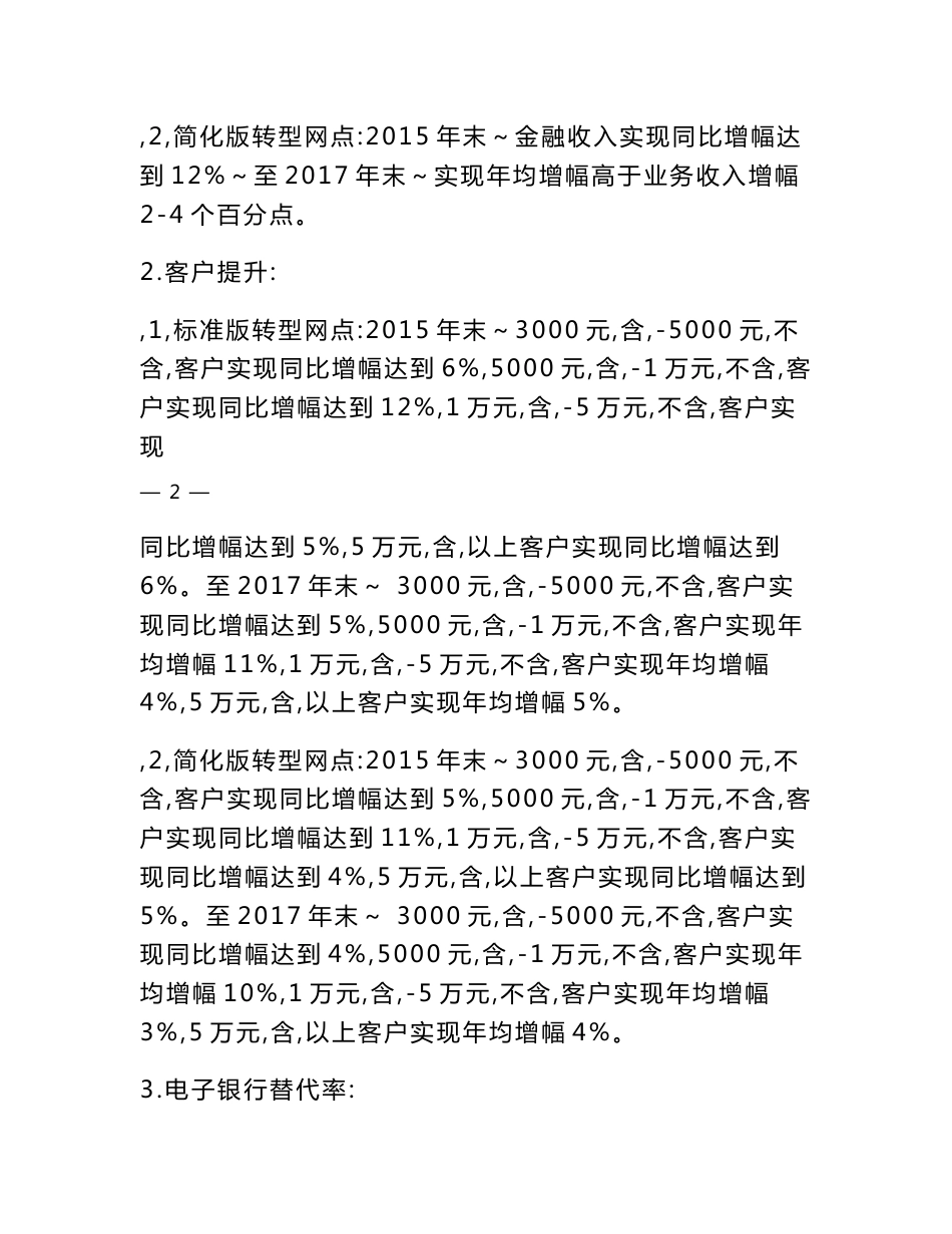 天津邮政进一步深化代理金融网点转型实施方案_第3页