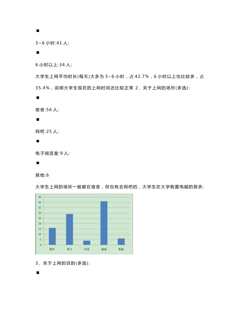 大学生网络生活调查报告_第3页