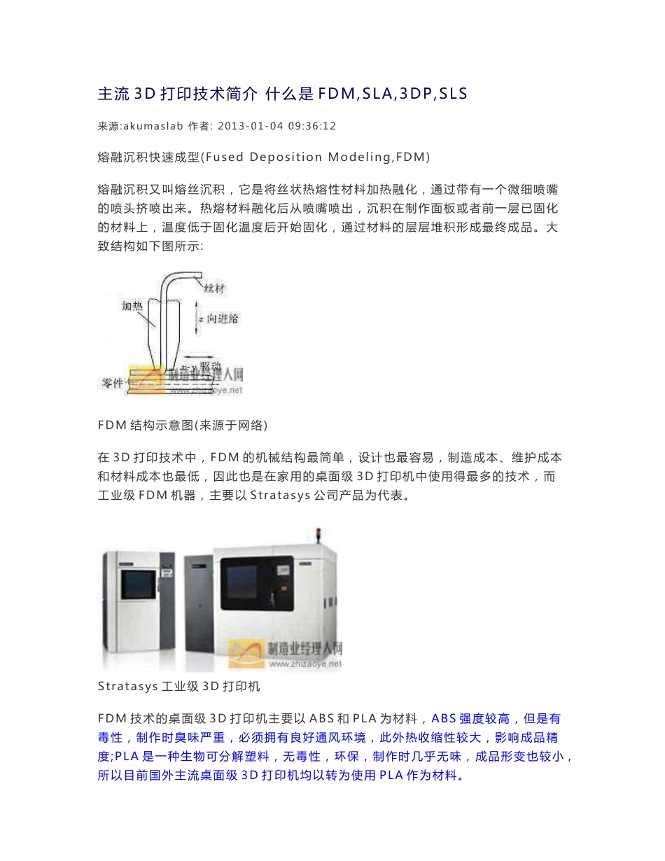 3D打印机调研报告_第1页