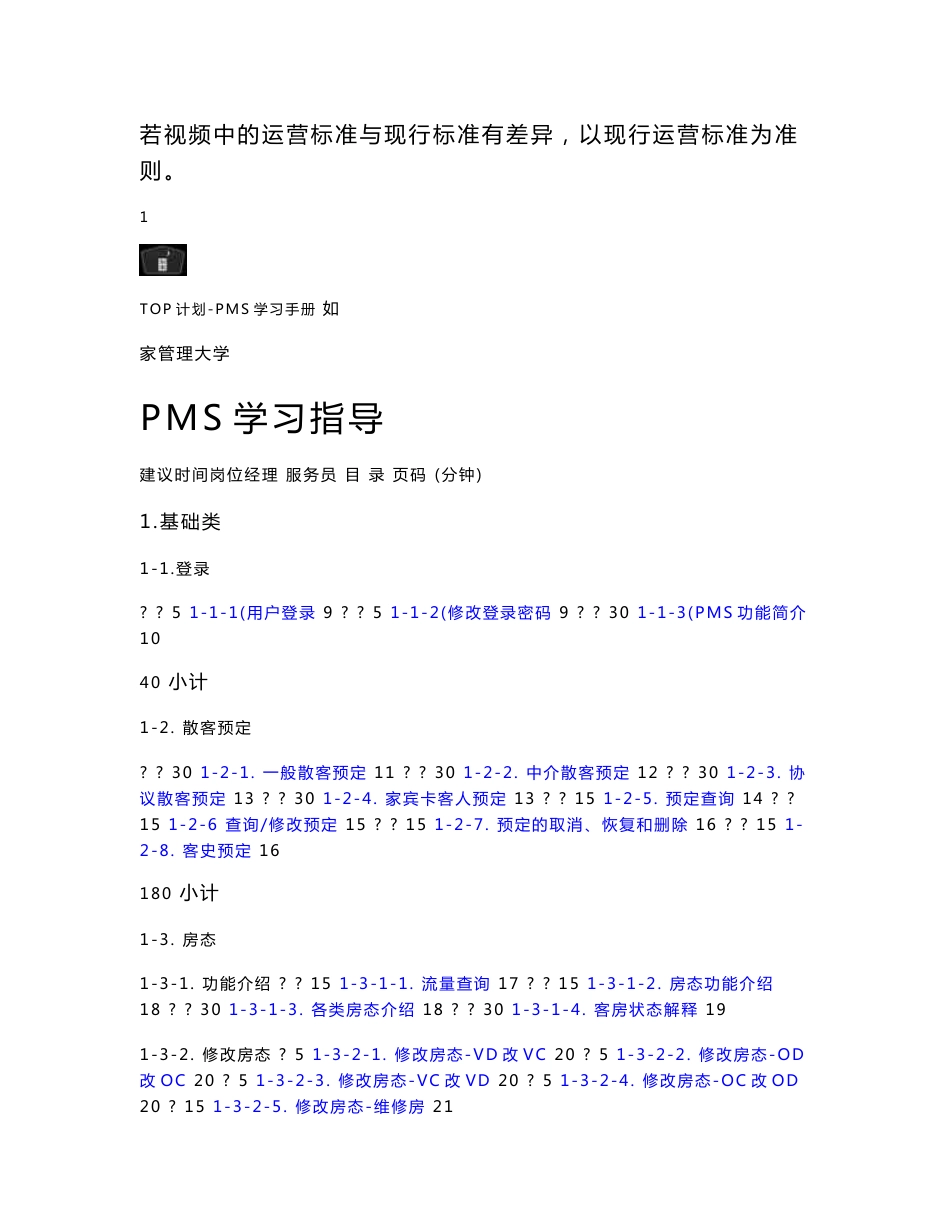 如家PMS前台系统操作培训资料_第2页