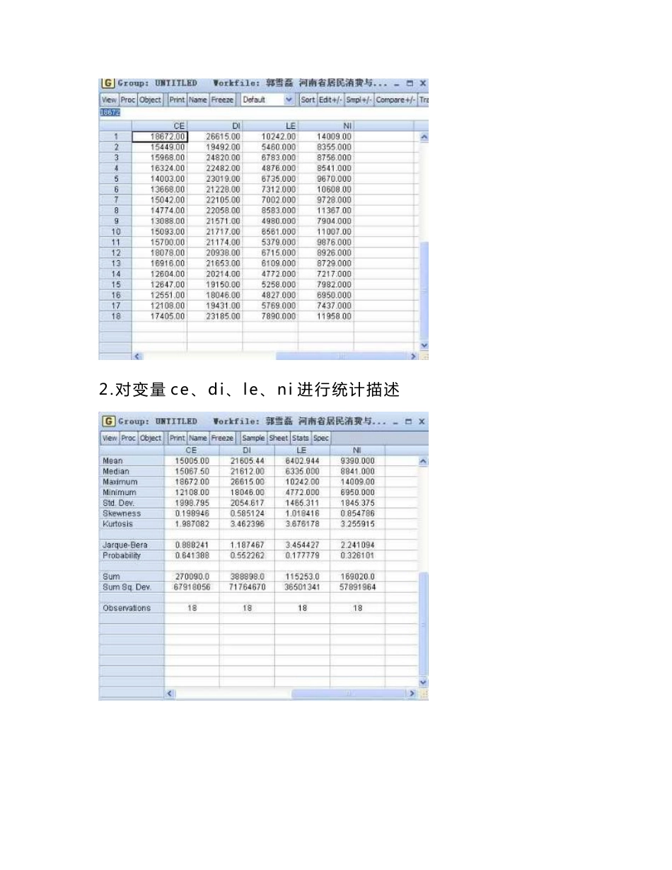 计量经济学综合实验报告资料_第3页