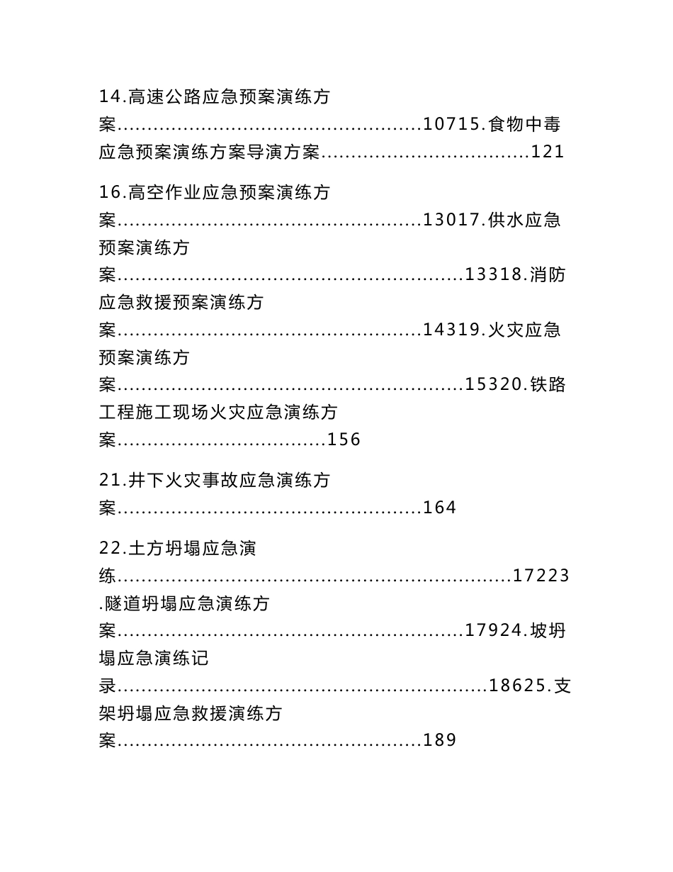 2022应急预案演练方案综合汇编版_第3页