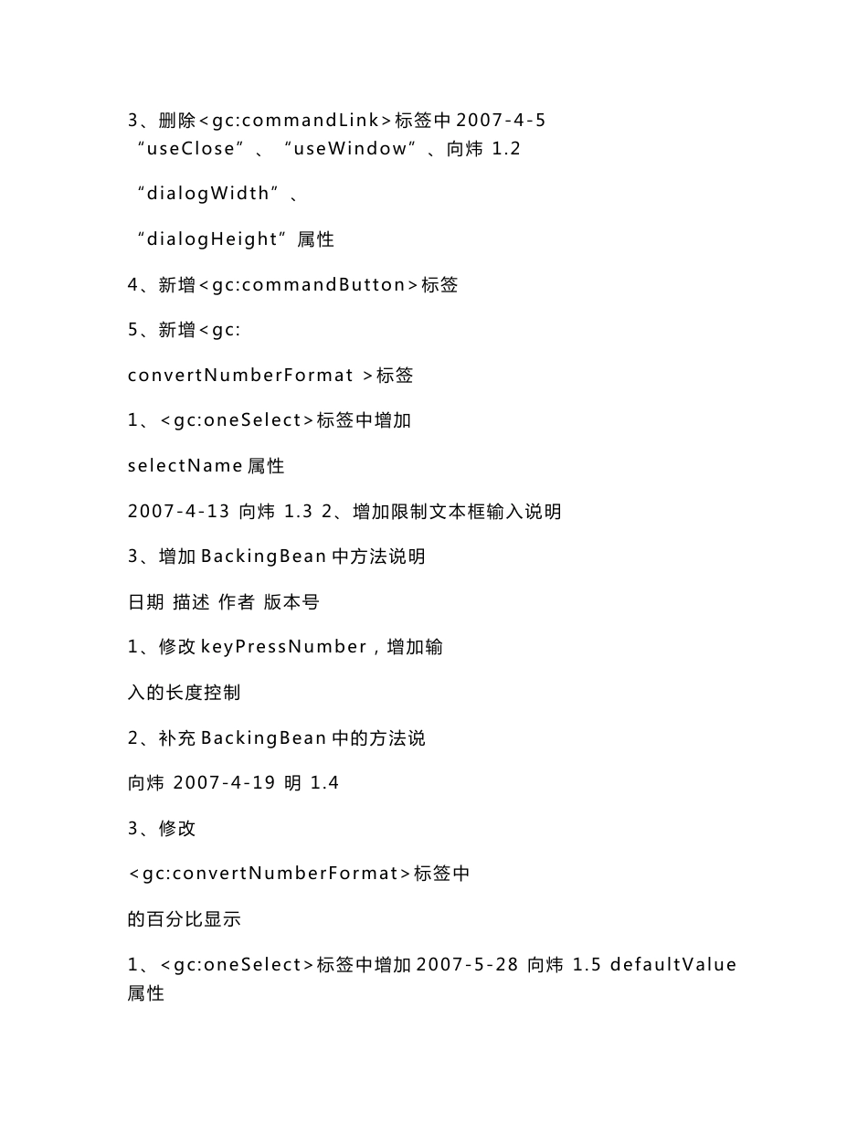 JSF标签使用参考手册_第2页