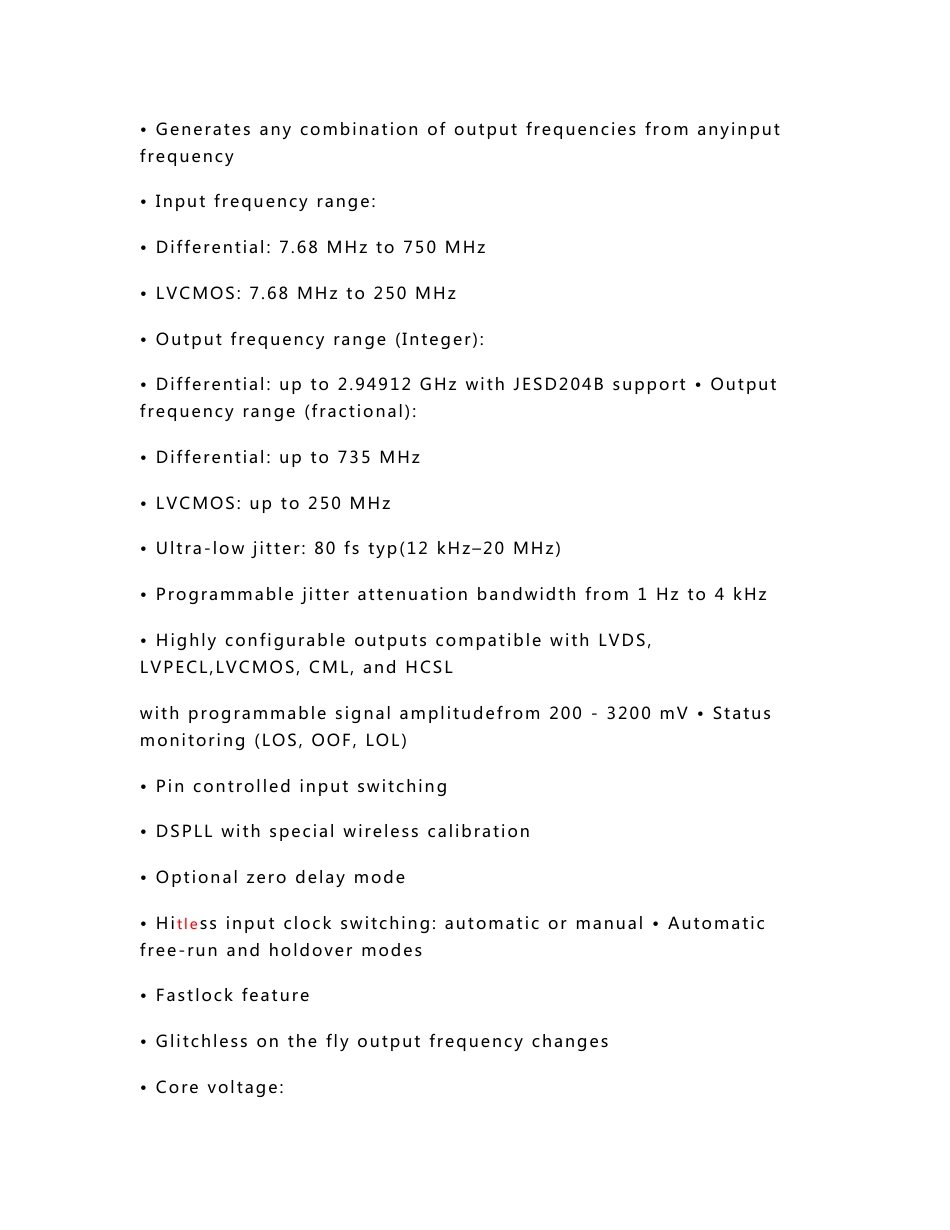 Silabs Si5386 12路无线抖动衰减时钟发生器解决方案_第3页