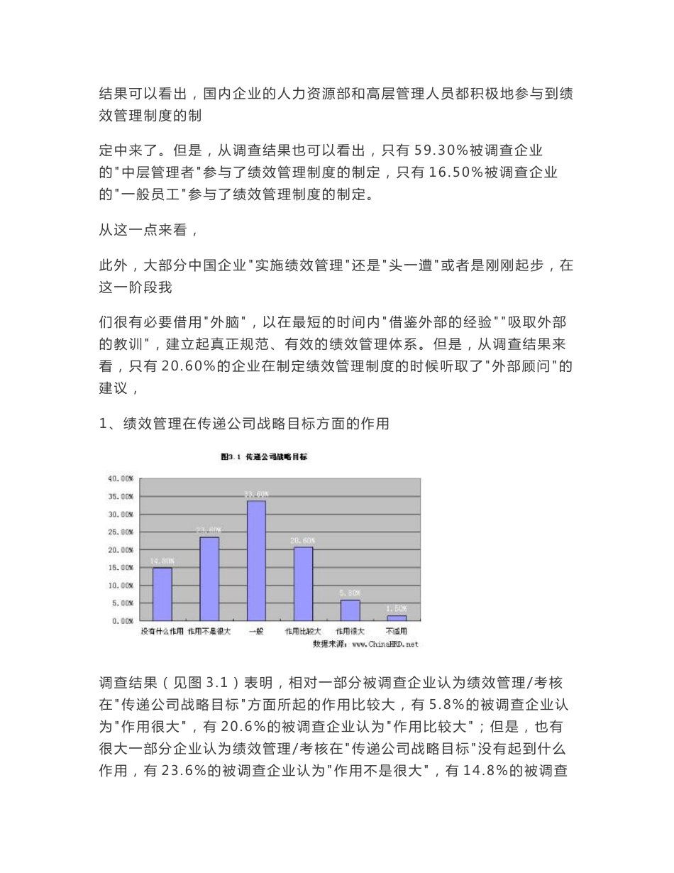 企业绩效考核现状调查报告_第3页